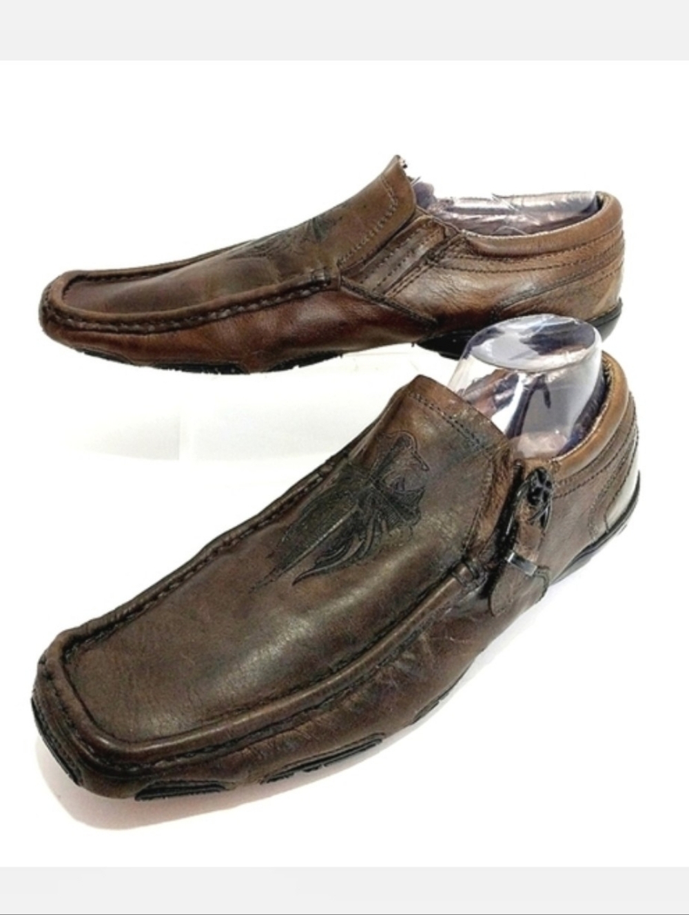 Mark Nason Leather‎ Loafers, Size 11
